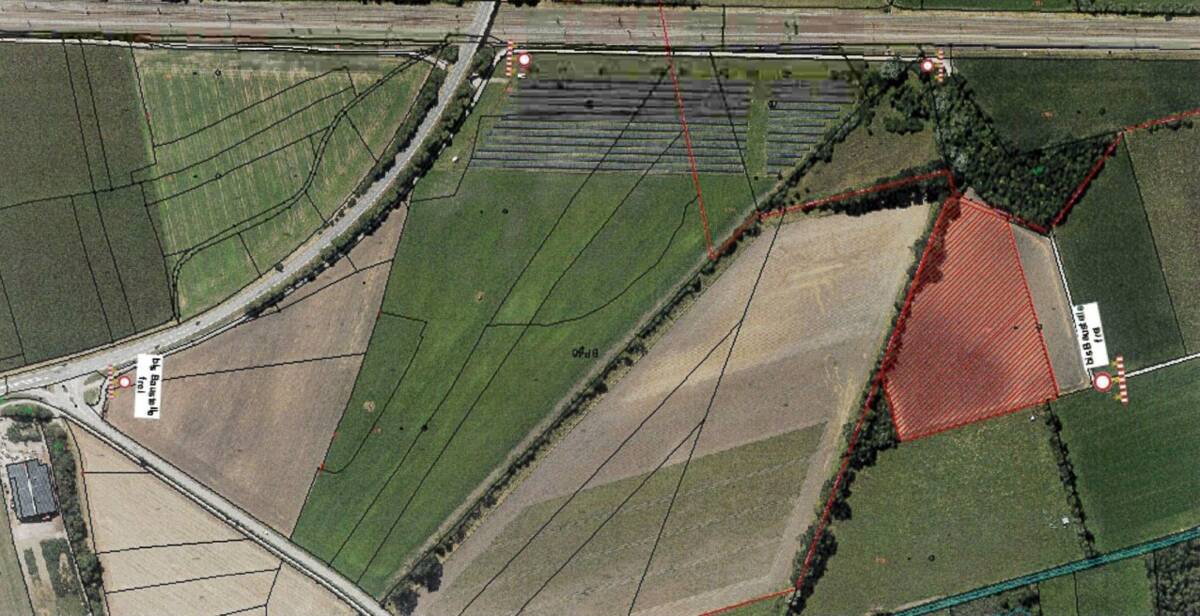 Sperrung des Feldwegs am Solarpark zwischen Maisach und Malching